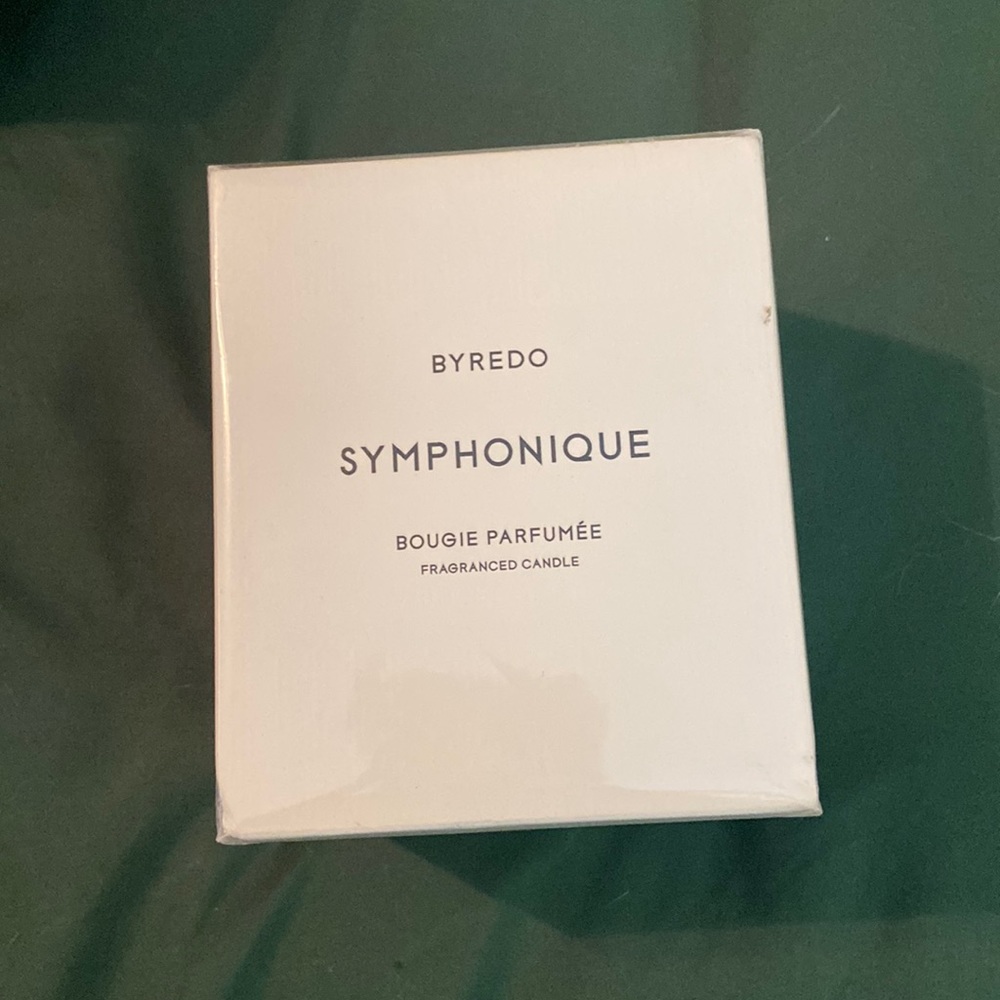 Byredo symphonique bougie parfumee candle